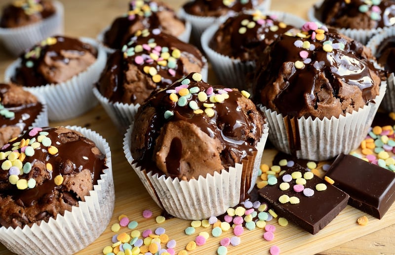 Unicorn Confetti Cupcakes